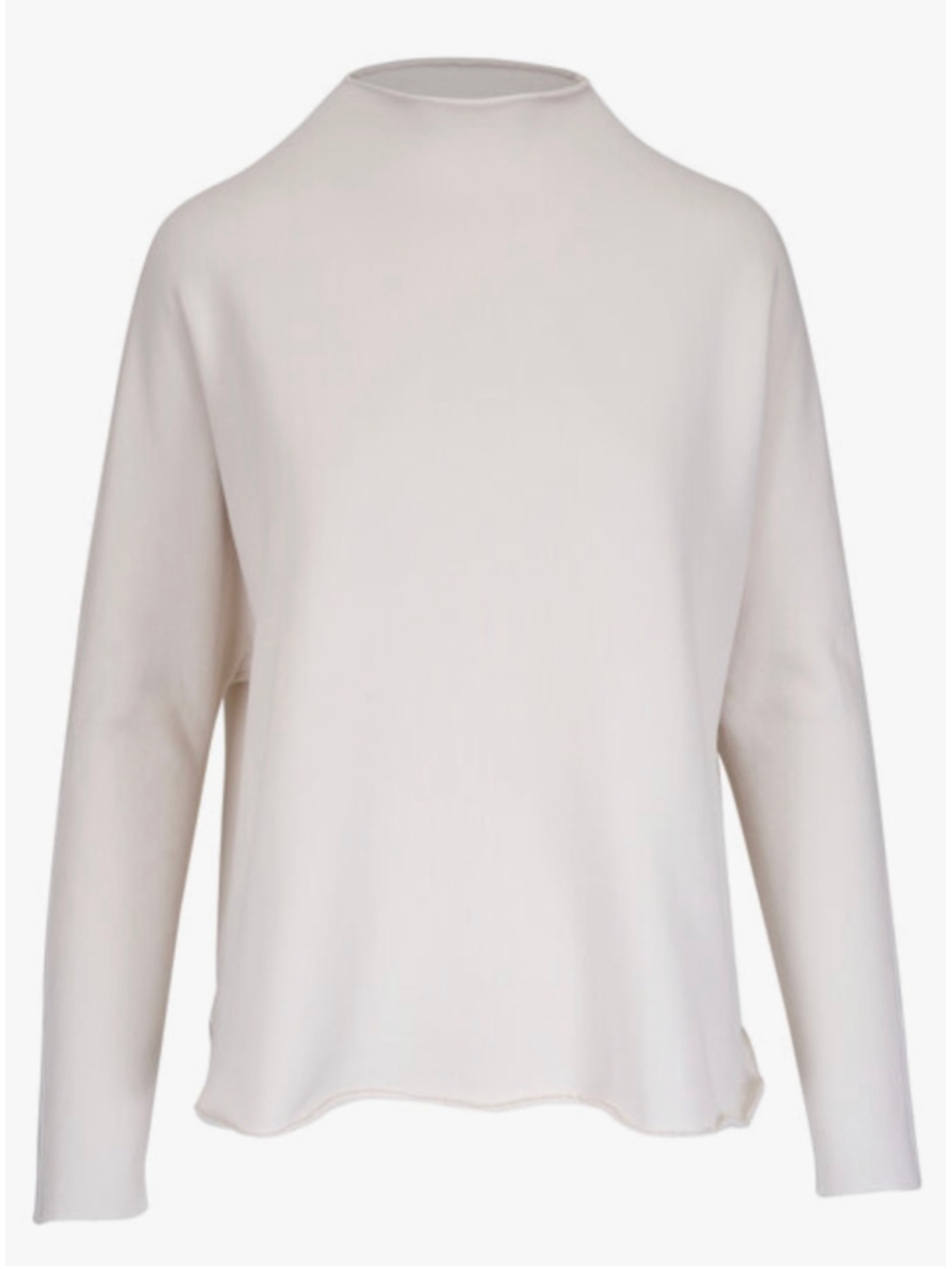 Frank & Eileen Beige Triple Fleece Effie Capelet Sweatshirt M Vintage White